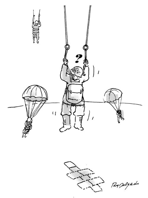 Hopscotch landing zone.