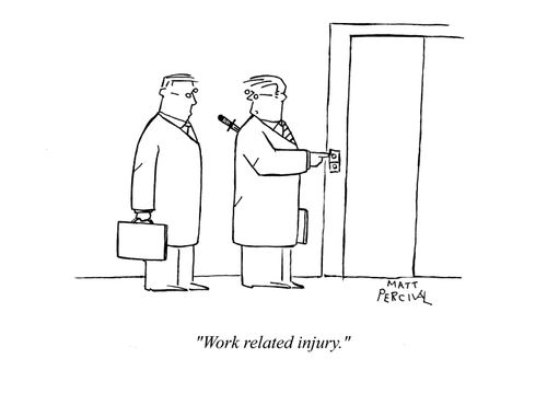 'Work related injury.'