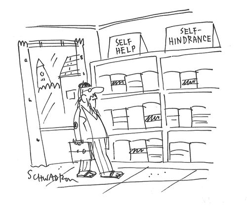 Self Help and Self Hindrance Books