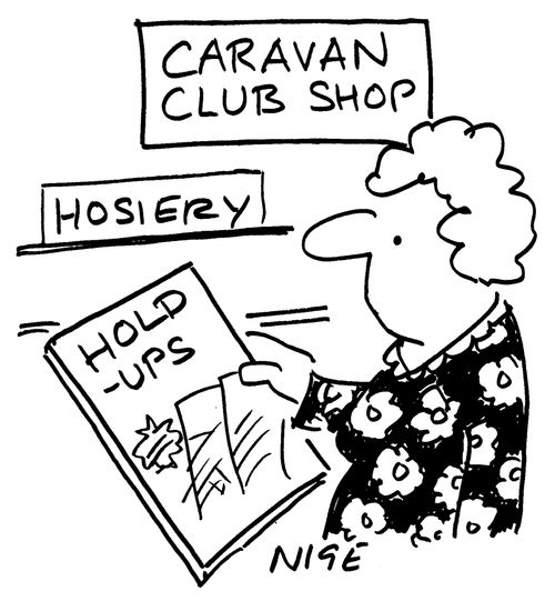 Caravan Club shop is selling Hold-Ups.