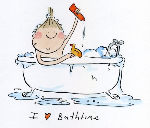I love bathtime.
