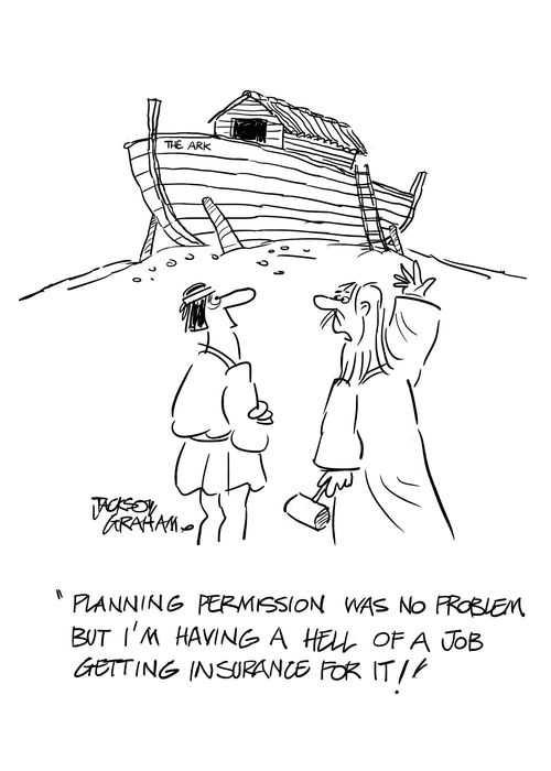 'Planning permission was no problem but I'm having a hell of a job getting insurance for it!'
