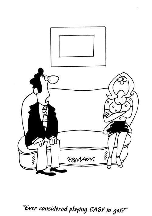 'Ever considered playing EASY to get?'
