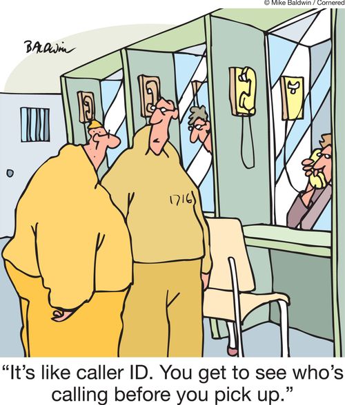'It's like caller ID. You get to see who's calling before you pick up.'