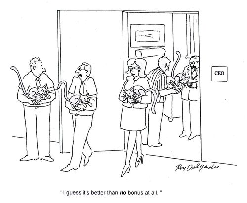 'I guess it's better than no bonus at all.'
