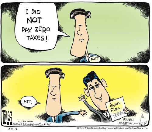 'I did not play zero taxes!...Yet.'