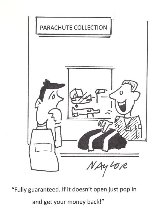 'Fully guaranteed. If it doesn't open just pop in and get your money back!'