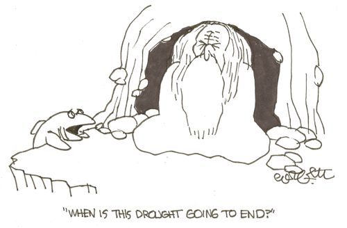 'When is this drought going to end?'