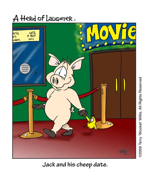 Jack and his cheep date.