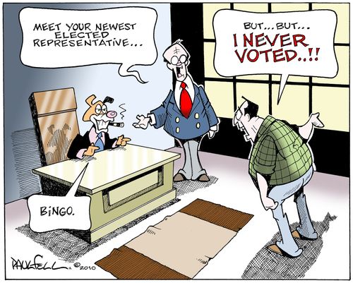 'Meet Your New Representative.'