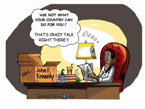 Ask not what your country can do for you??
