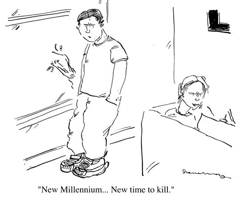 "New Milennium... new time to kill"