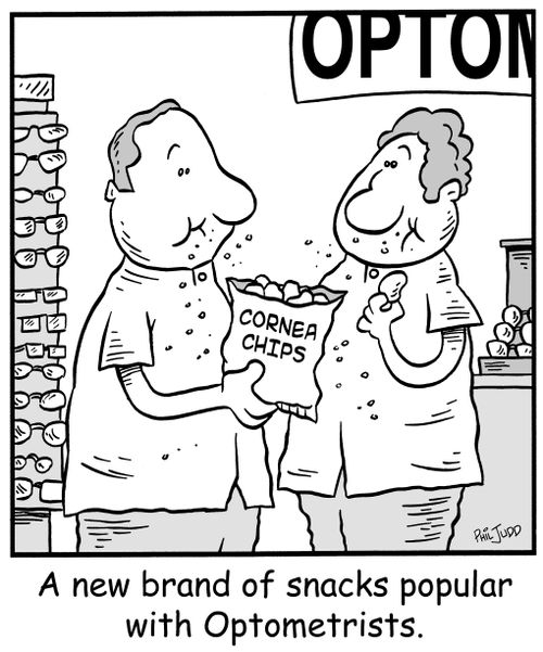 A new brand of snacks popular with Optometrists.