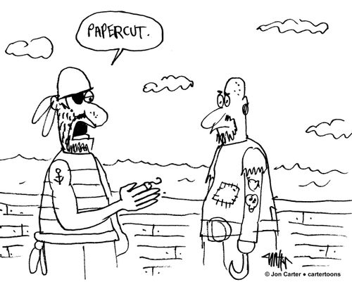 "Papercut."