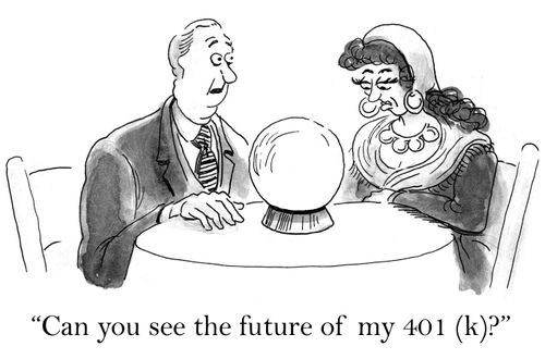 'Can you see the future of my 401(k)?'