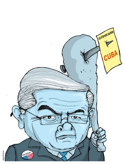 Senator Menendez keep Cuba list of countries supporting terrorism