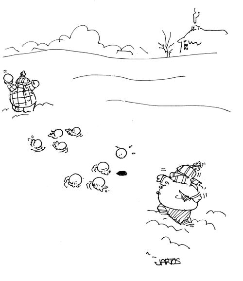 Snowball Fight.