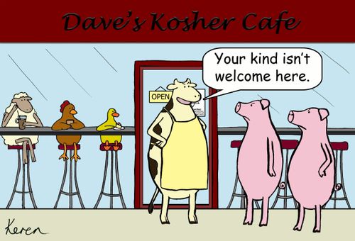 'Your kind isn't welcom here.'