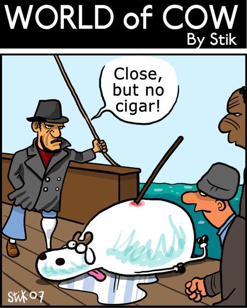 Close, but no cigar!