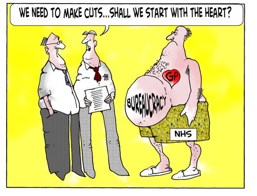"We need to make cuts...shall we start with the heart?"