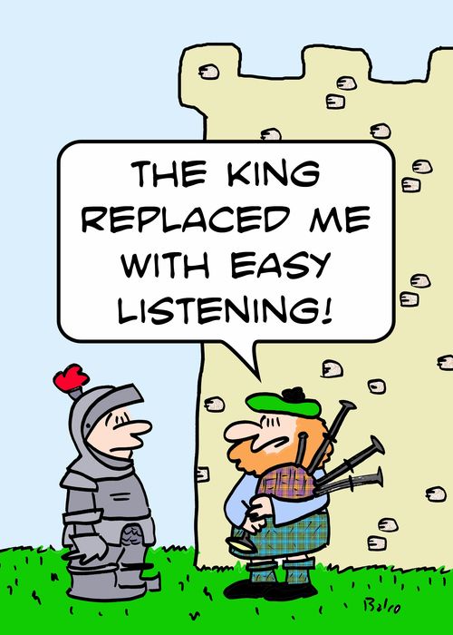 'The King replaced me with easy listening!'