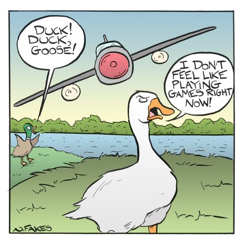 'I don't feel like playing games right now!'
