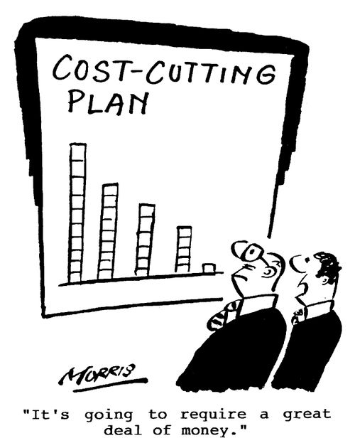 "It's going to require a great deal of money."