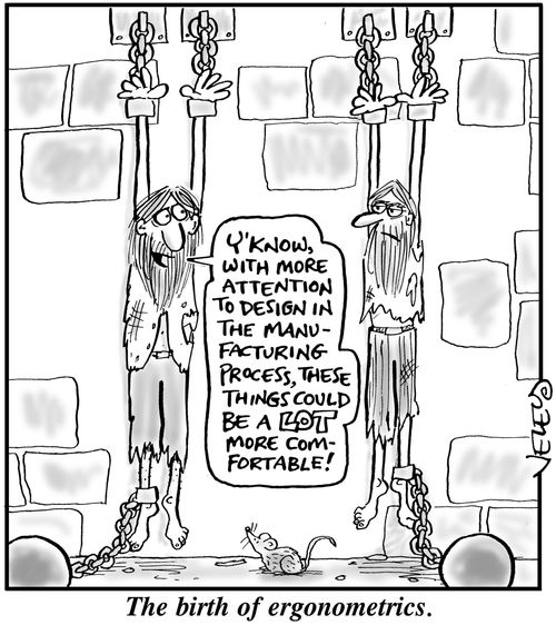 The birth of ergonometics.