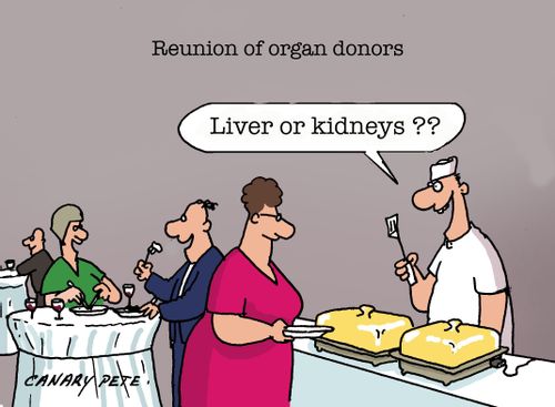 Reunion of organ donors