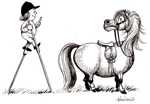 Ways to mount a horse
