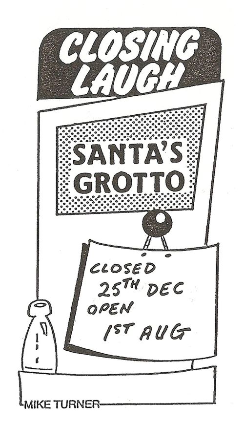 Closing Laugh: Santa's Grotto