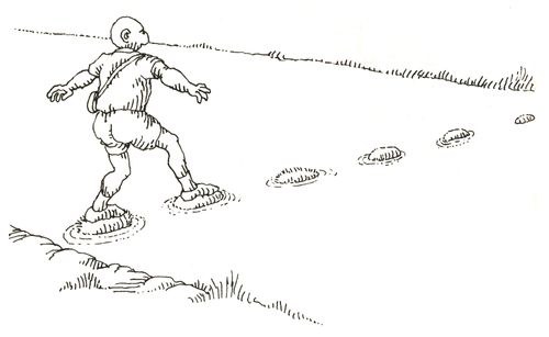 101 uses of a dead cat: stepping stones