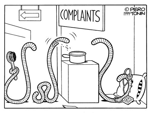 Worm complaints desk