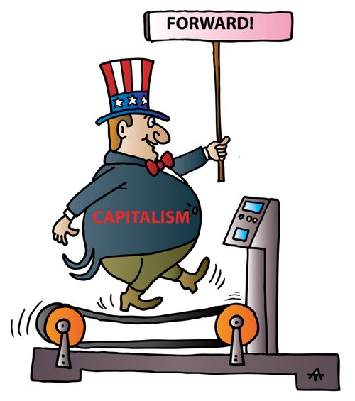 Capitalism Runs Forward
