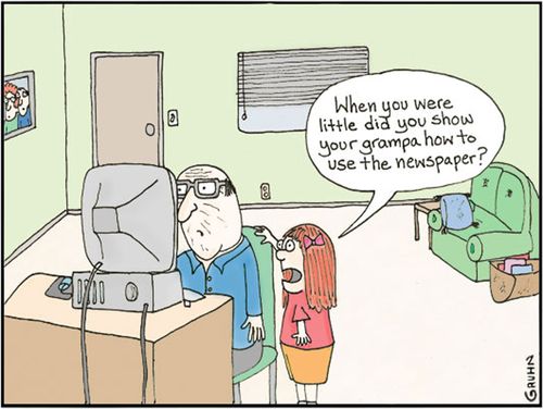 Grandparents and technology