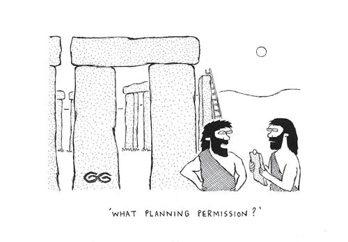 'What planning permission?' ( STONEHENGE )