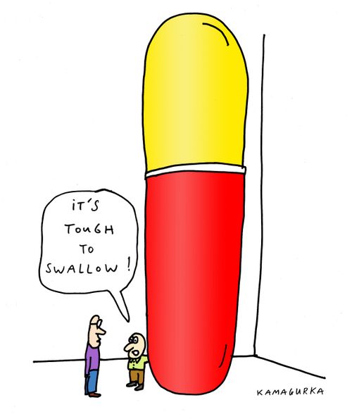 'It's tough to swallow!'