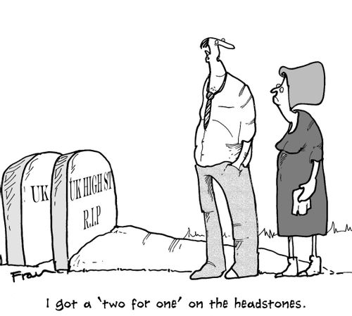 'I got a 'two for one' on the headstones.'