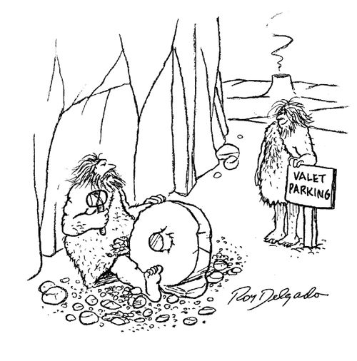 Valet parking.