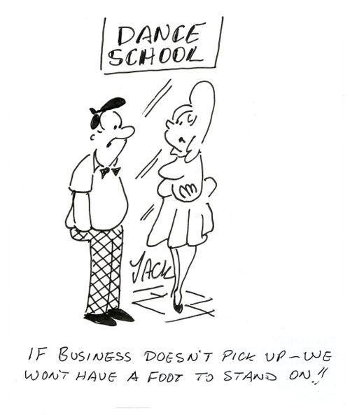 'If business doesn't pick up - we won't have a leg to stand on!'