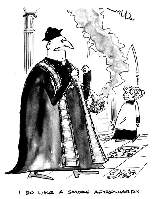 'I do like a smoke afterwards.'