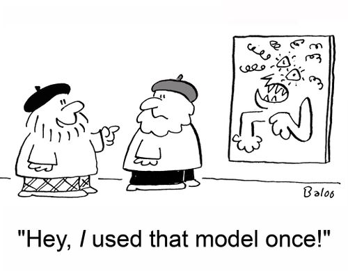 'Hey, I used that model once!'