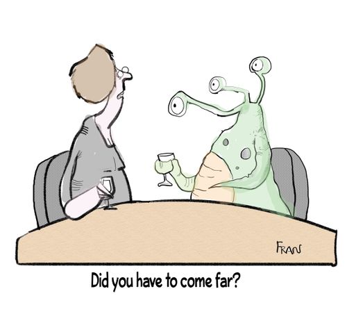 Did you have to come far