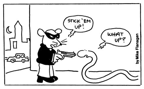 Stick em up!