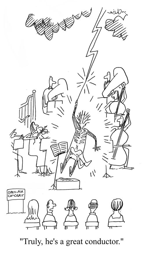 'Truly,he's a great conductor.'