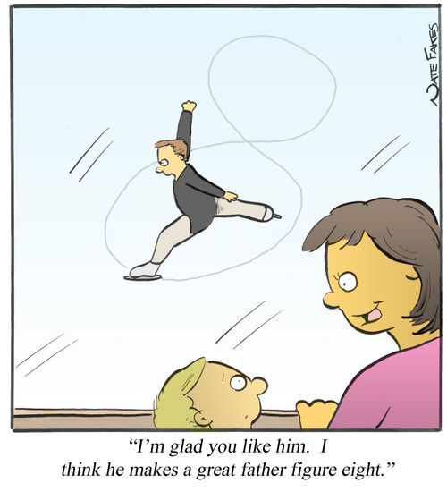"...I think he makes a great father figure eight."