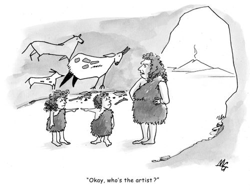 'Okay, who's the artist?'