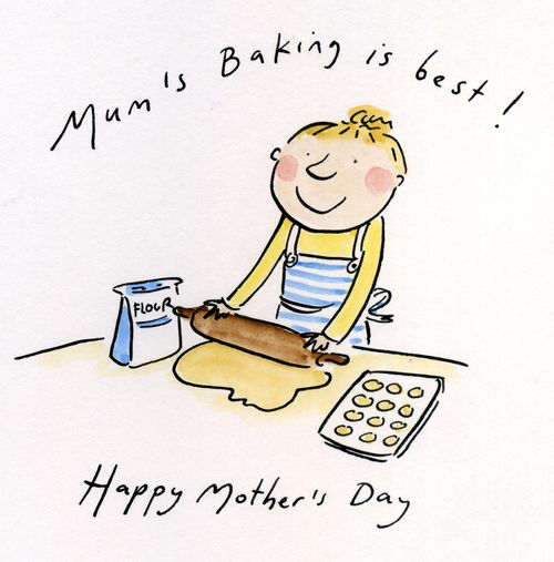 Mum's baking is best!