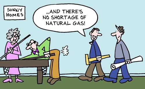 ...and there's no shortage of natural gas!