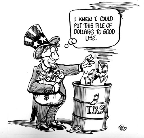 "I knew I could put this pile of dollars to good use."